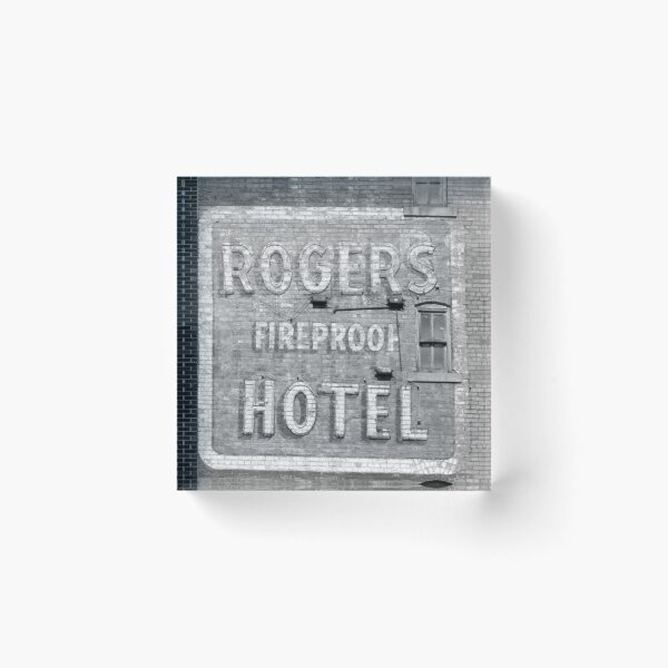 Item preview, Rogers Ghost Sign designed and sold by TrueheartPhoto.