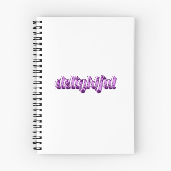 Item preview,  ' delightful ' Pink Text Effect: Expressive Terms of Affection | Nickname designed and sold by Digital Mindscape.
