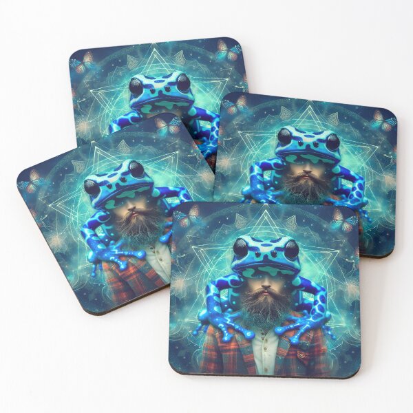 Item preview, Blue poison dart frog cosplay Hipster designed and sold by SriGem.