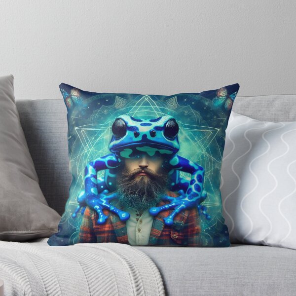Item preview, Blue poison dart frog cosplay Hipster designed and sold by SriGem.