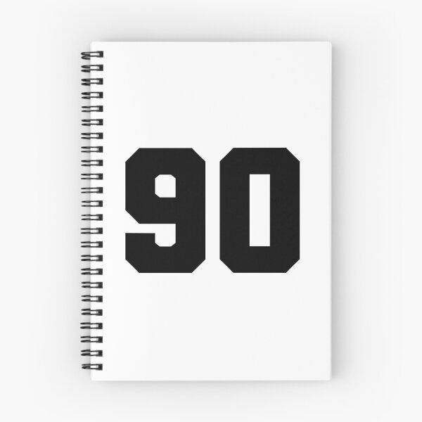 Item preview, 90, ninety, black, soccer league designed and sold by Numbers-Art.