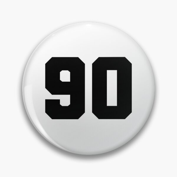 Item preview, 90, ninety, black, soccer league designed and sold by Numbers-Art.