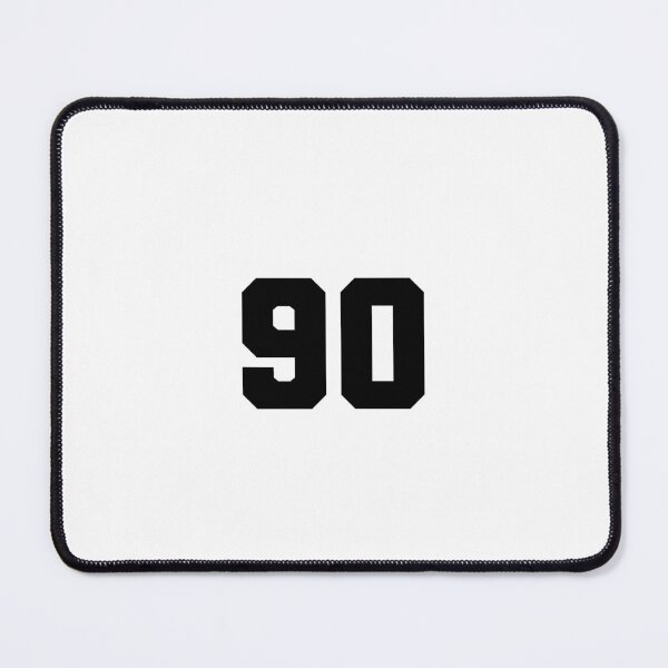 Item preview, 90, ninety, black, soccer league designed and sold by Numbers-Art.