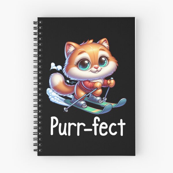 Item preview, Cat Skiing Funny Cat Lover Gift  designed and sold by HosvPrint .s.