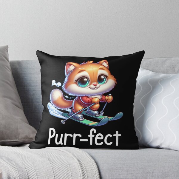 Item preview, Cat Skiing Funny Cat Lover Gift  designed and sold by HosvPrint .s.