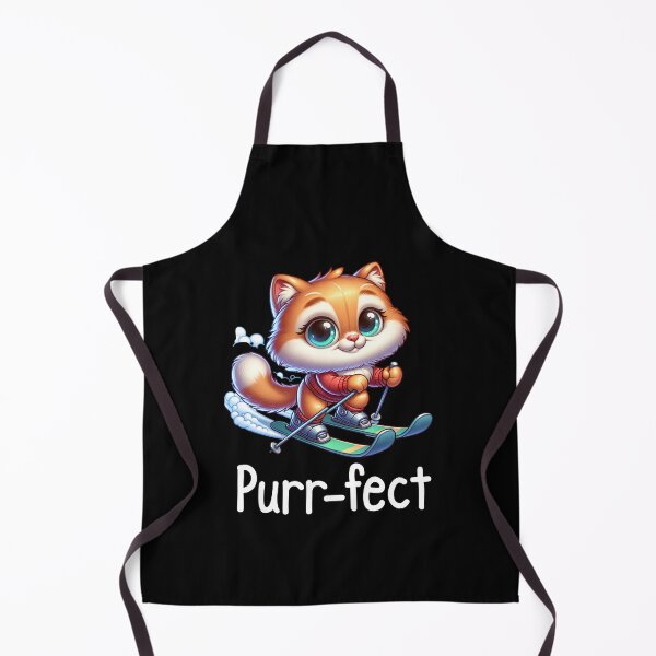 Item preview, Cat Skiing Funny Cat Lover Gift designed and sold by HosvPrint .s.