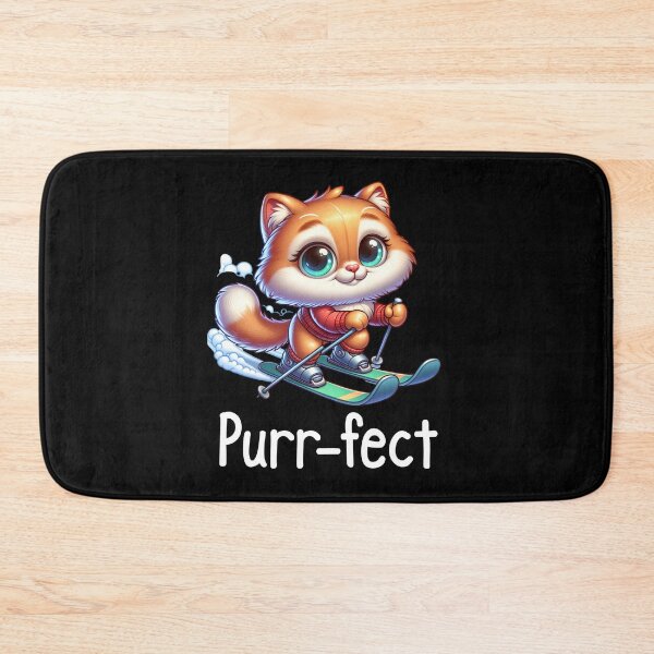 Item preview, Cat Skiing Funny Cat Lover Gift  designed and sold by HosvPrint .s.