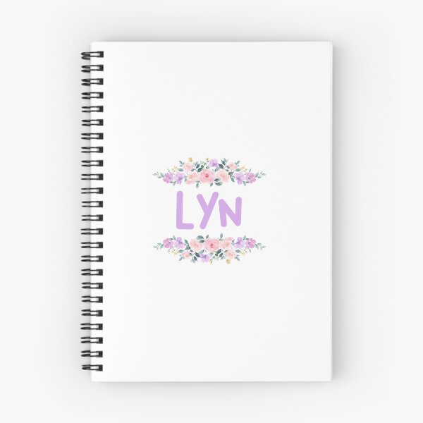 Item preview, Purple Flower Lyn Name Label designed and sold by NormadWorld.