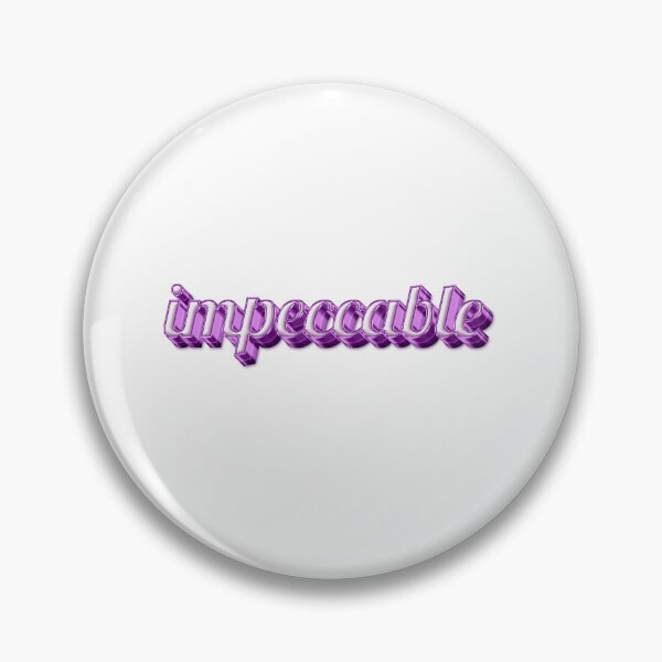 Item preview,  ' impeccable ' Pink Text Effect: Expressive Terms of Affection | Nickname designed and sold by Digital Mindscape.