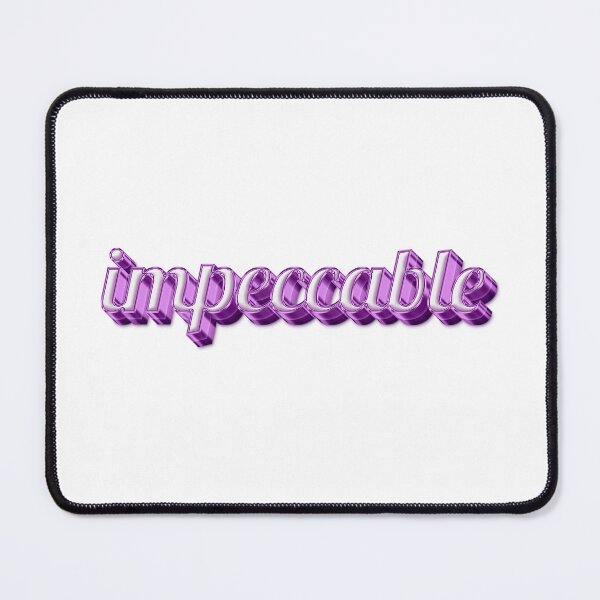 Item preview,  ' impeccable ' Pink Text Effect: Expressive Terms of Affection | Nickname designed and sold by Digital Mindscape.