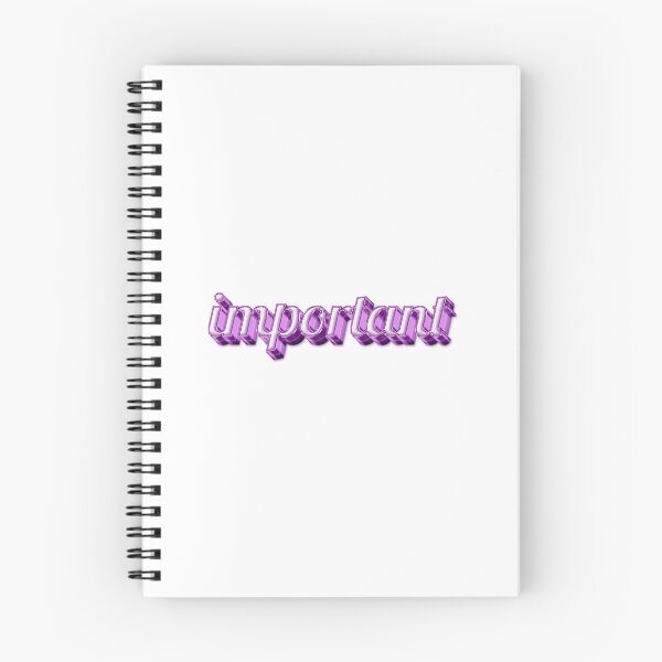 Item preview, ' important ' Pink Text Effect: Expressive Terms of Affection | Nickname designed and sold by Digital Mindscape.