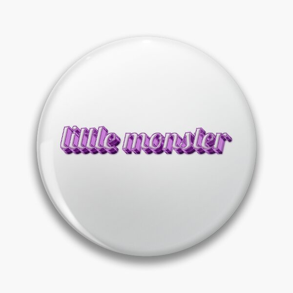 Item preview,  ' little monster ' Pink Text Effect: Expressive Terms of Affection | Nickname designed and sold by Digital Mindscape.