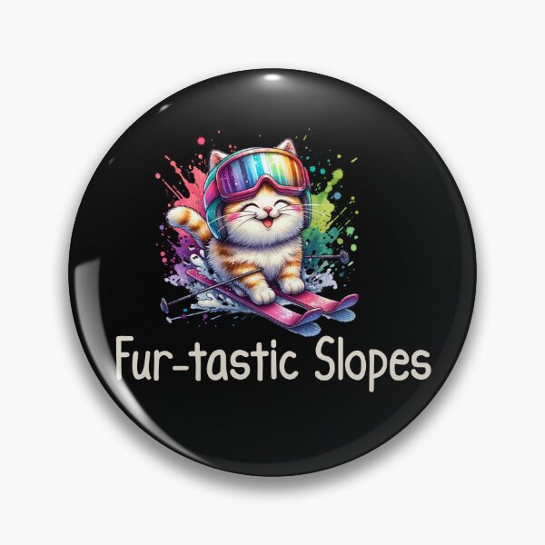 Item preview, Cat Skiing Funny Cat Lover Gift  designed and sold by HosvPrint .s.