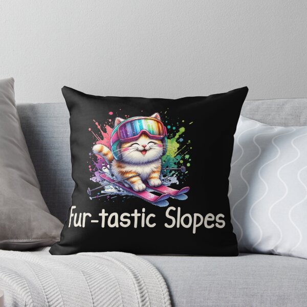 Item preview, Cat Skiing Funny Cat Lover Gift  designed and sold by HosvPrint .s.