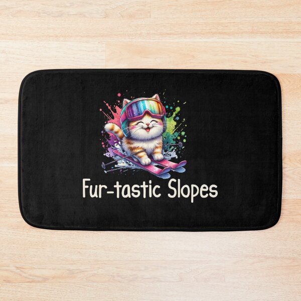 Item preview, Cat Skiing Funny Cat Lover Gift  designed and sold by HosvPrint .s.