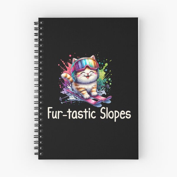 Item preview, Cat Skiing Funny Cat Lover Gift  designed and sold by HosvPrint .s.