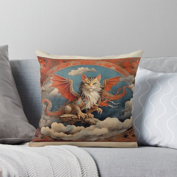 Item preview, Dragon kitty designed and sold by Dreamfamiliars.
