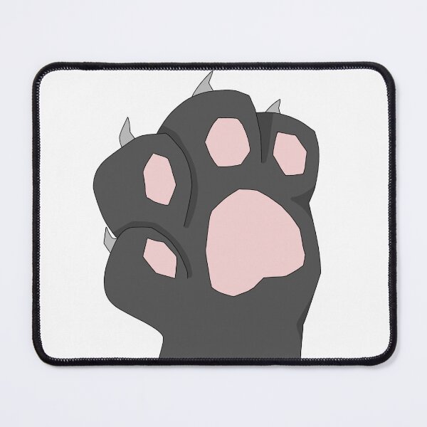 Item preview, kitten paw (black) designed and sold by MelleGleice.