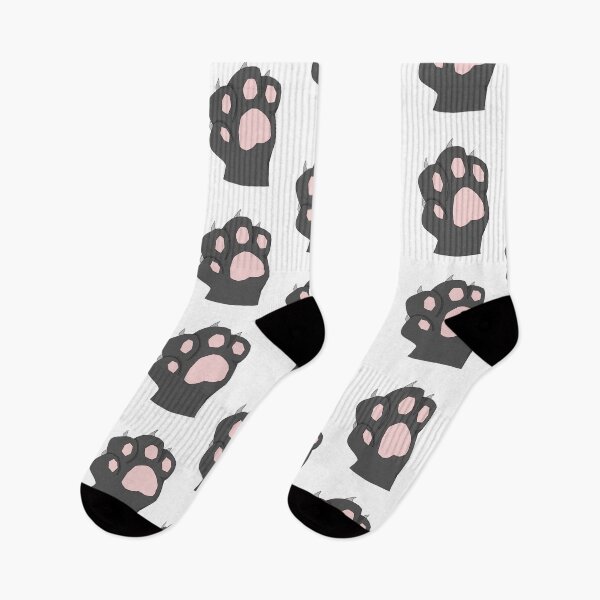 Item preview, kitten paw (black) designed and sold by MelleGleice.