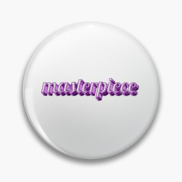 Item preview,  ' masterpiece ' Pink Text Effect: Expressive Terms of Affection | Nickname designed and sold by Digital Mindscape.