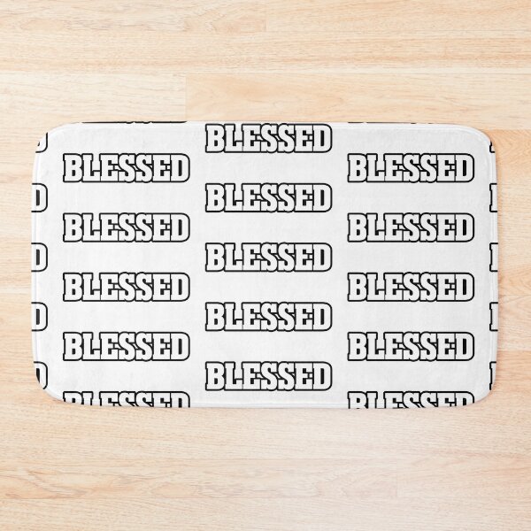 Item preview, Blessed b&w designed and sold by Nelli Designz.