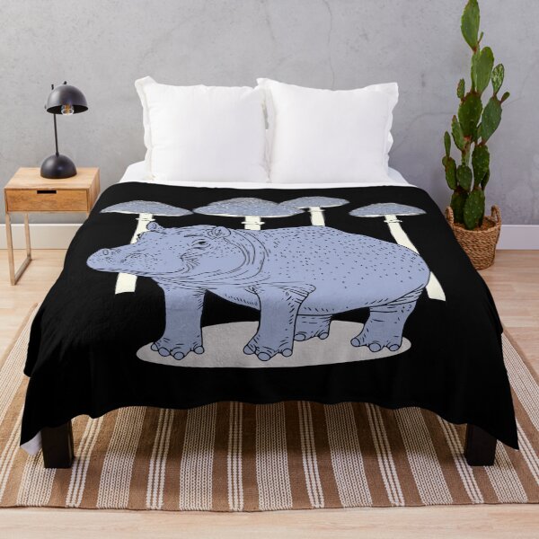 Item preview, Minimalistic hippopotamus - Animal, trippy designed and sold by TheRealmWithin.