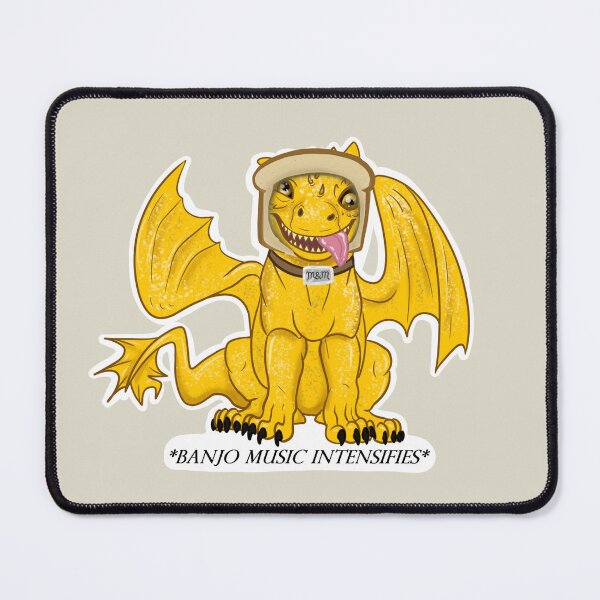 Item preview, *Banjo Music Intensifies* designed and sold by MischiefXMayhem.