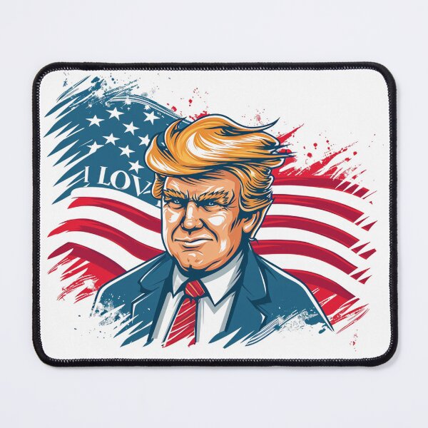 Item preview, Passionate Flag - Celebrating Trump and America designed and sold by ObjCrea123.