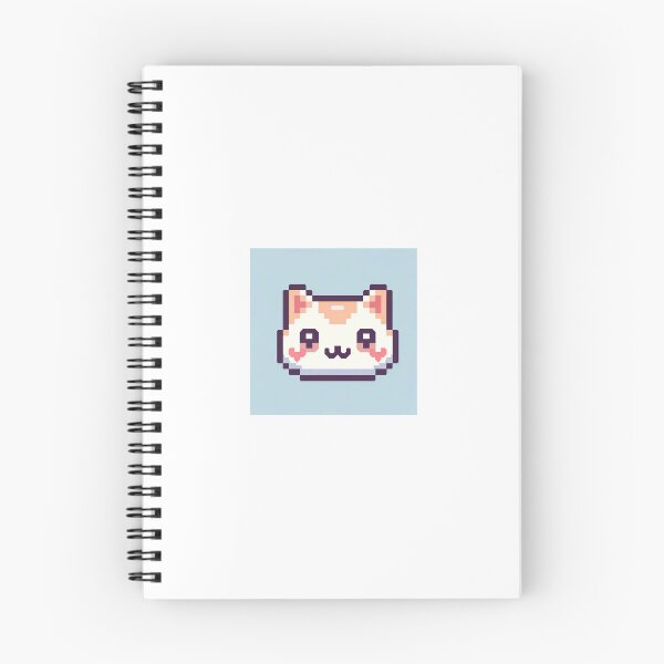 Item preview, Cute Pixel Cat Face designed and sold by dalessio.