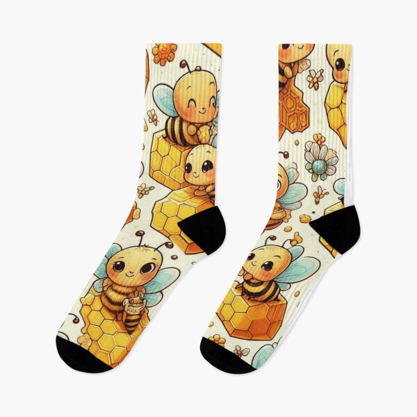 Item preview, Bees Pattern - Nature-inspired Design for Bee Lovers designed and sold by asbno19.