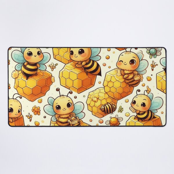 Item preview, Bees Pattern - Nature-inspired Design for Bee Lovers designed and sold by asbno19.