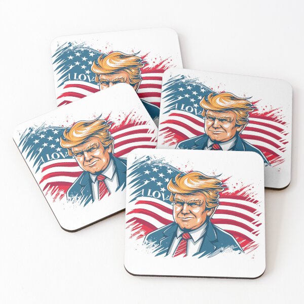 Item preview, Passionate Flag - Celebrating Trump and America designed and sold by ObjCrea123.