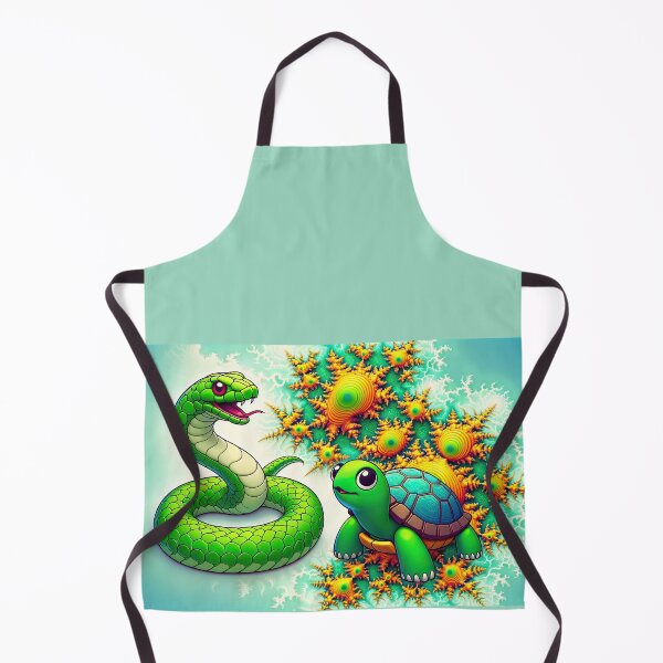Item preview, Fractal Friends: A Python and Turtle Mathematical Symphony designed and sold by TuringTacoTales.