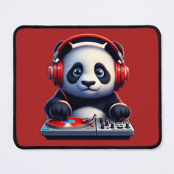 Artikelvorschau, Panda-DJ entworfen und verkauft von Jacksonsmerch.