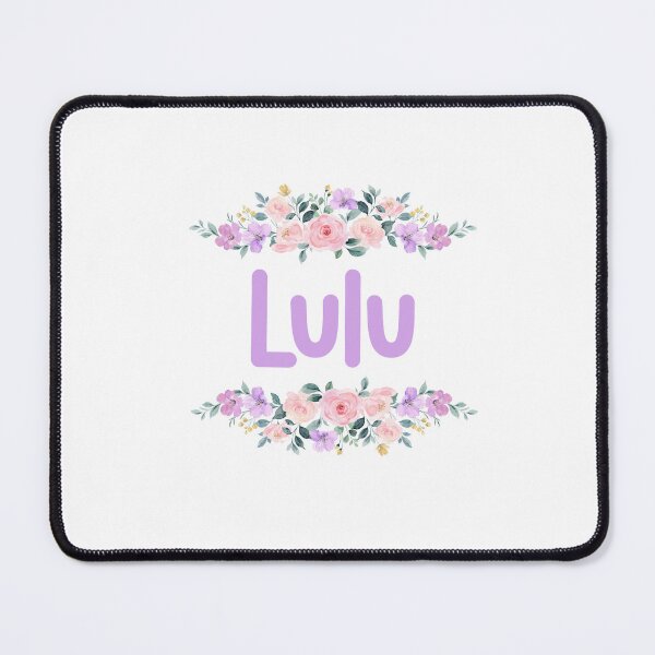 Item preview, Purple Flower Lulu Name Label designed and sold by NormadWorld.