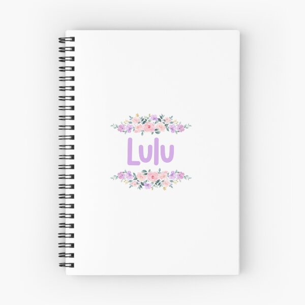 Item preview, Purple Flower Lulu Name Label designed and sold by NormadWorld.