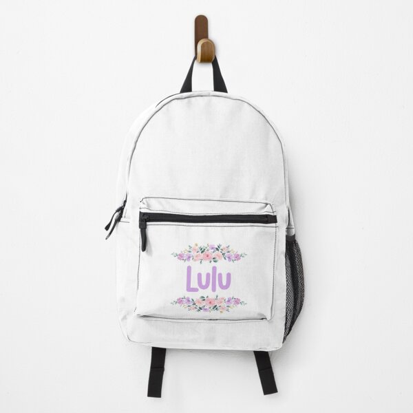 Item preview, Purple Flower Lulu Name Label designed and sold by NormadWorld.