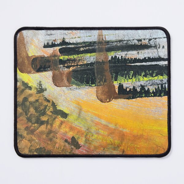 Item preview, Untitled Abstract Painting with Cool Neutral Tones designed and sold by ZigZagsAndAuras.