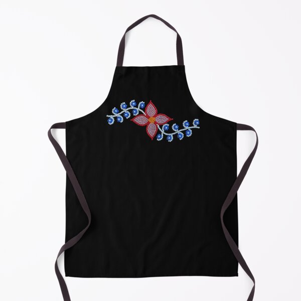Item preview, Beaded Flower and Blueberries designed and sold by Boozhoo.