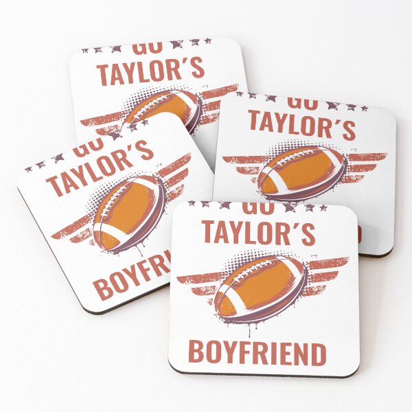 Item preview, Go Taylor's Boyfriend - Football Essential T-Shirt- white T-shirt designed and sold by nadiammk.