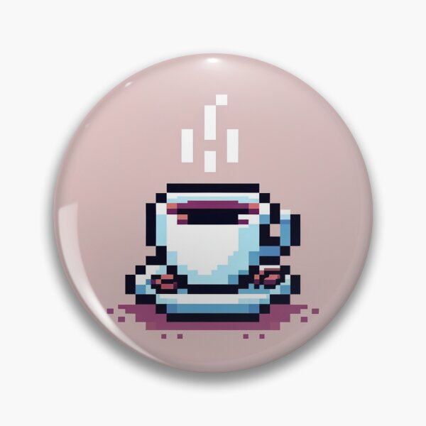 Item preview, Pixel Coffee Cup designed and sold by dalessio.