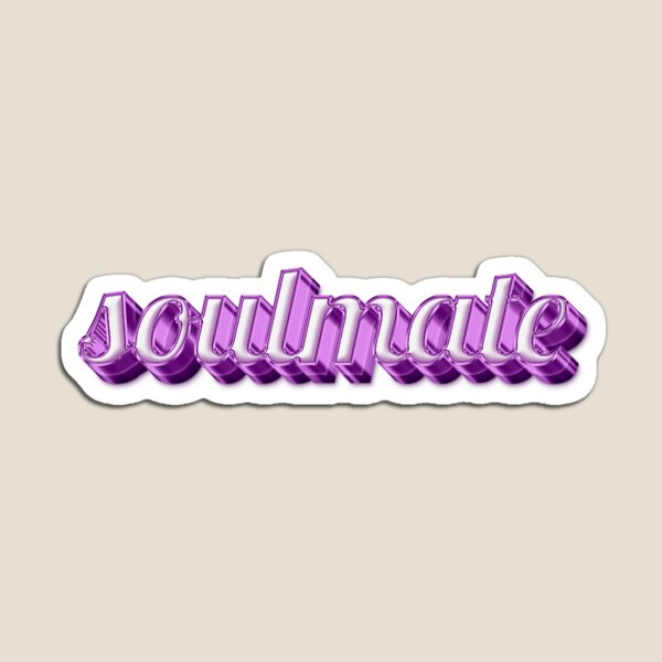 Item preview,  ' soulmate  ' Pink Text Effect: Expressive Terms of Affection | Nickname designed and sold by Digital Mindscape.