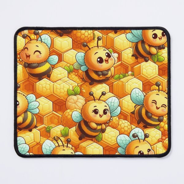 Item preview, Bees Pattern - Nature-inspired Design for Bee Lovers designed and sold by asbno19.