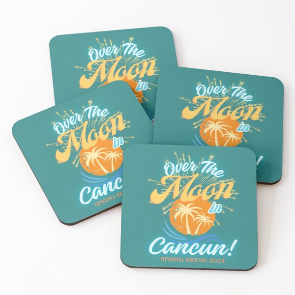 Item preview, Spring Break - Over the Moon in Cancun! designed and sold by HolidaysBlaze Designs For You.