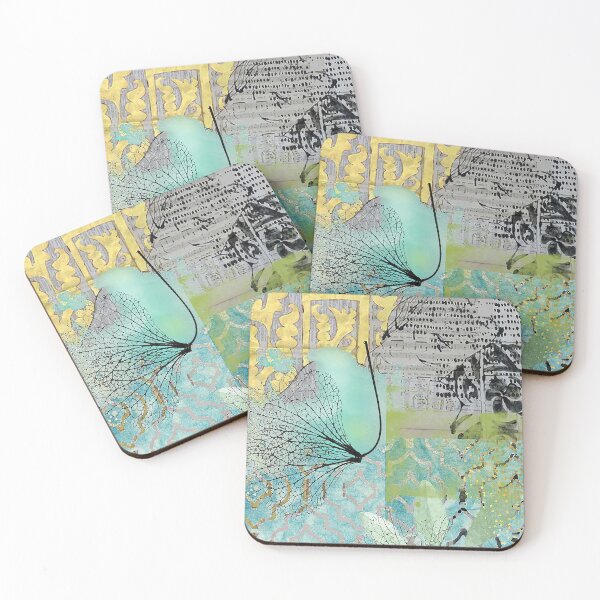 Item preview, Teal Hydrangea Abstract Art designed and sold by Sheree Burlington.