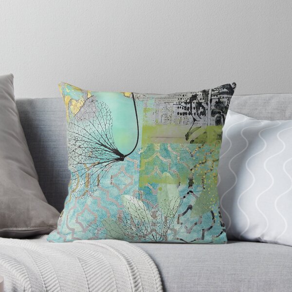 Item preview, Teal Hydrangea Abstract Art designed and sold by Sheree Burlington.