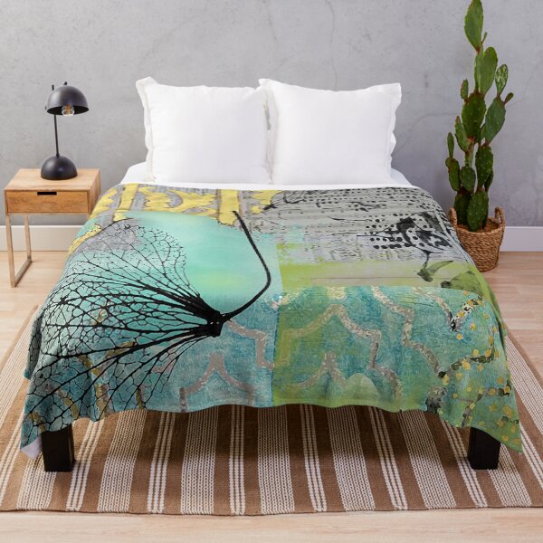 Item preview, Teal Hydrangea Abstract Art designed and sold by Sheree Burlington.