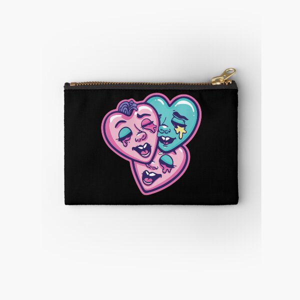 Item preview, Three Weird Hearts - Love Valentine's Day Lover Couple Cute Funny designed and sold by TheRealmWithin.