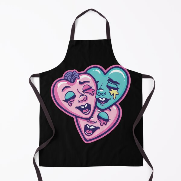 Item preview, Three Weird Hearts - Love Valentine's Day Lover Couple Cute Funny designed and sold by TheRealmWithin.