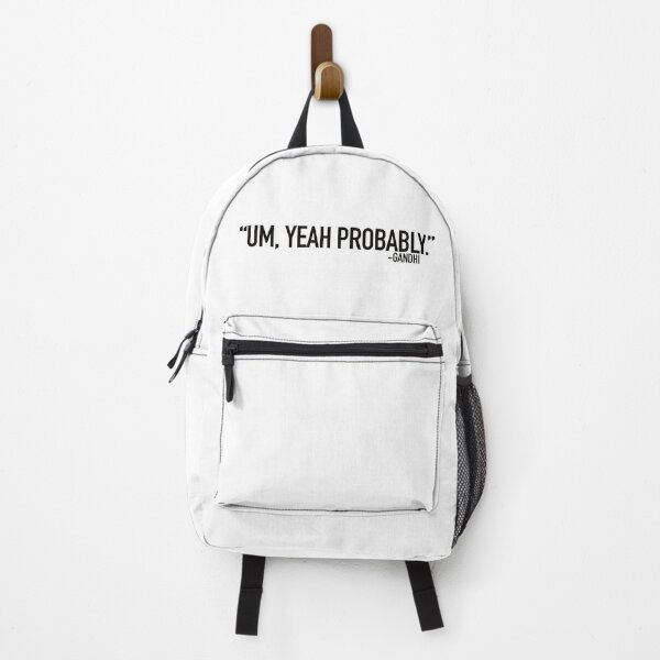 Item preview, Um, Yeah Probably - Gandhi designed and sold by LiamJC.
